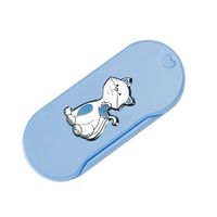 Silver cutlery for baby with cat