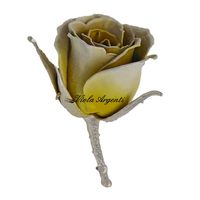 Rosa piccola bianco gialla