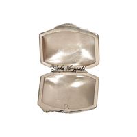 Engraved rectangular silver box - 3
