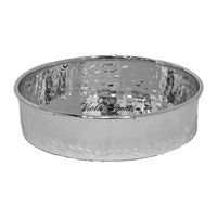 Hammered brim coaster