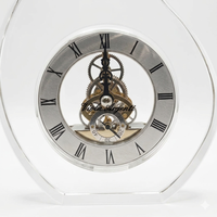 Orologio goccia in cristallo