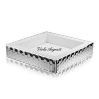 Vuotatasche bianco a nido d'ape