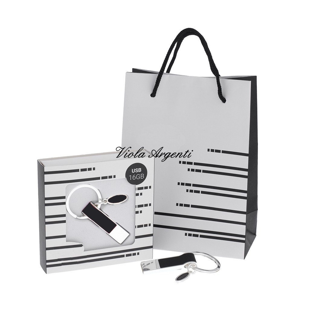 Silver plated keychain