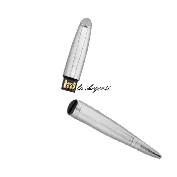 Silver usb pen