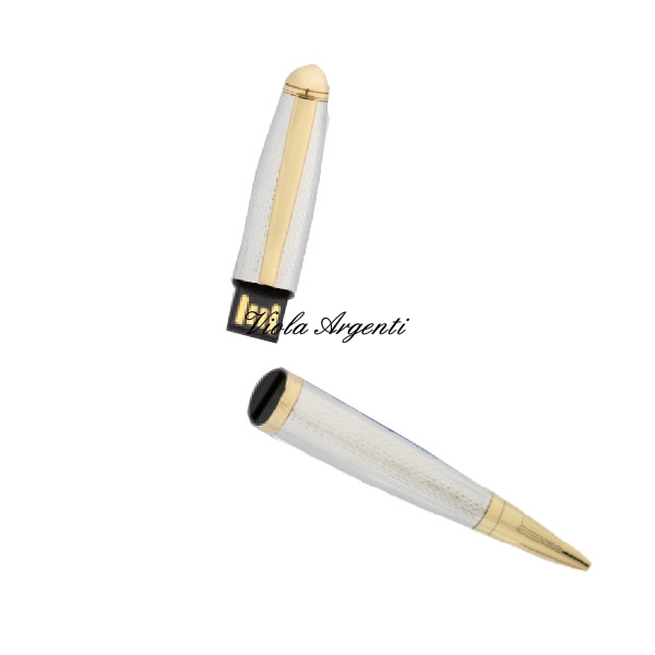 Gold chromed usb pen