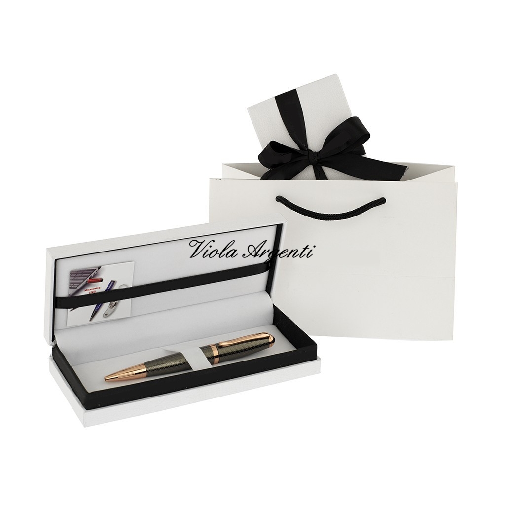 Penna usb cromata oro rosa - 3