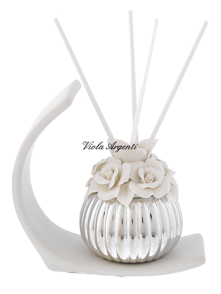 Rose fesoni perfumer with stylized arch base