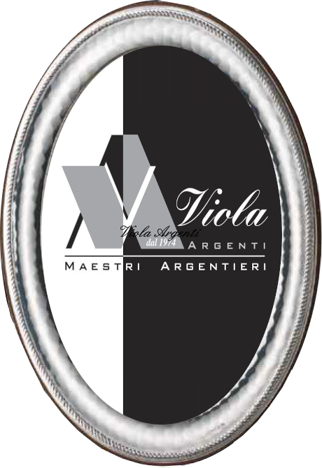 Cornice ovale martellata corda - 2