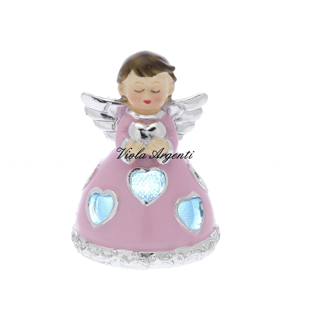 Pink angel lamp