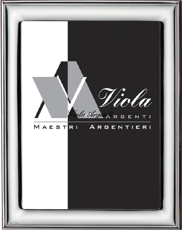 Smooth frame with ruler di Viola Argenti. Argento online