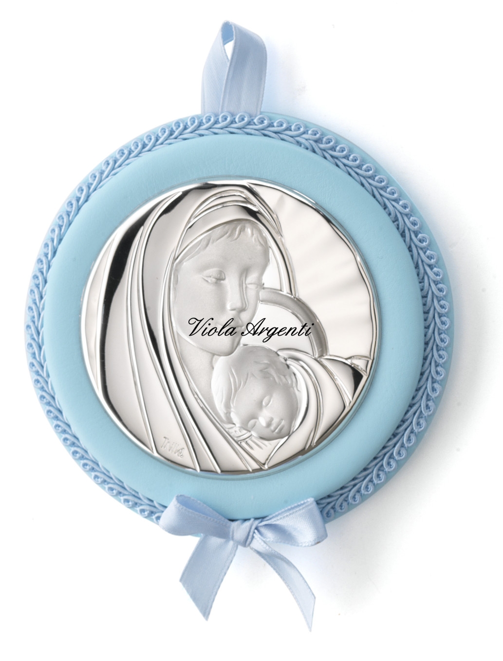 Capoculla celeste in argento di Viola Argenti. Argento online