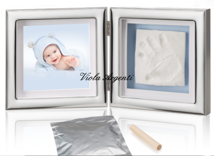 Frame with impression kit di . Argento online