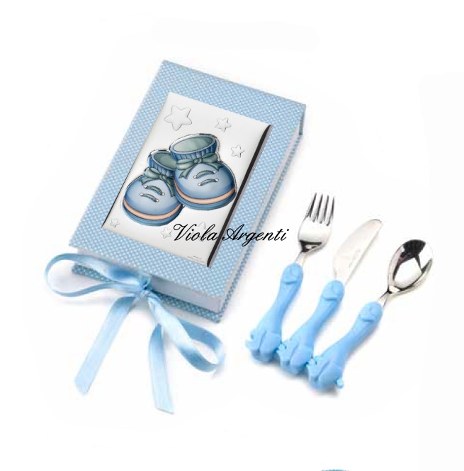 Set pappa scarpette smaltate