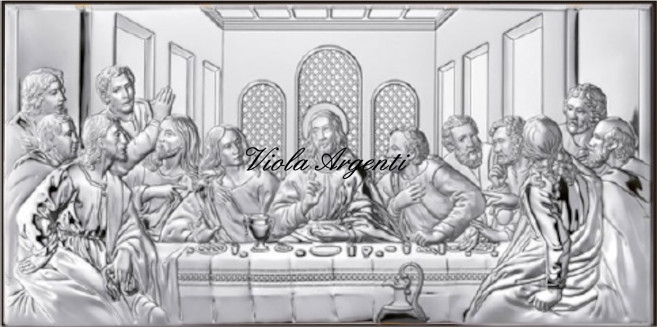 Last supper panel di Viola Argenti. Argento online