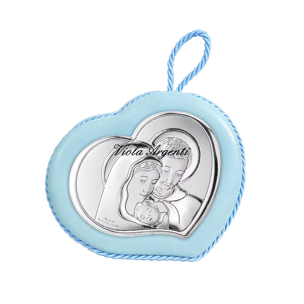 Holy Family celestial Medallion Valenti Argenti