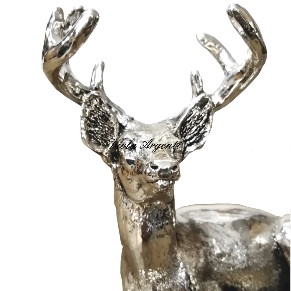 Seated deer