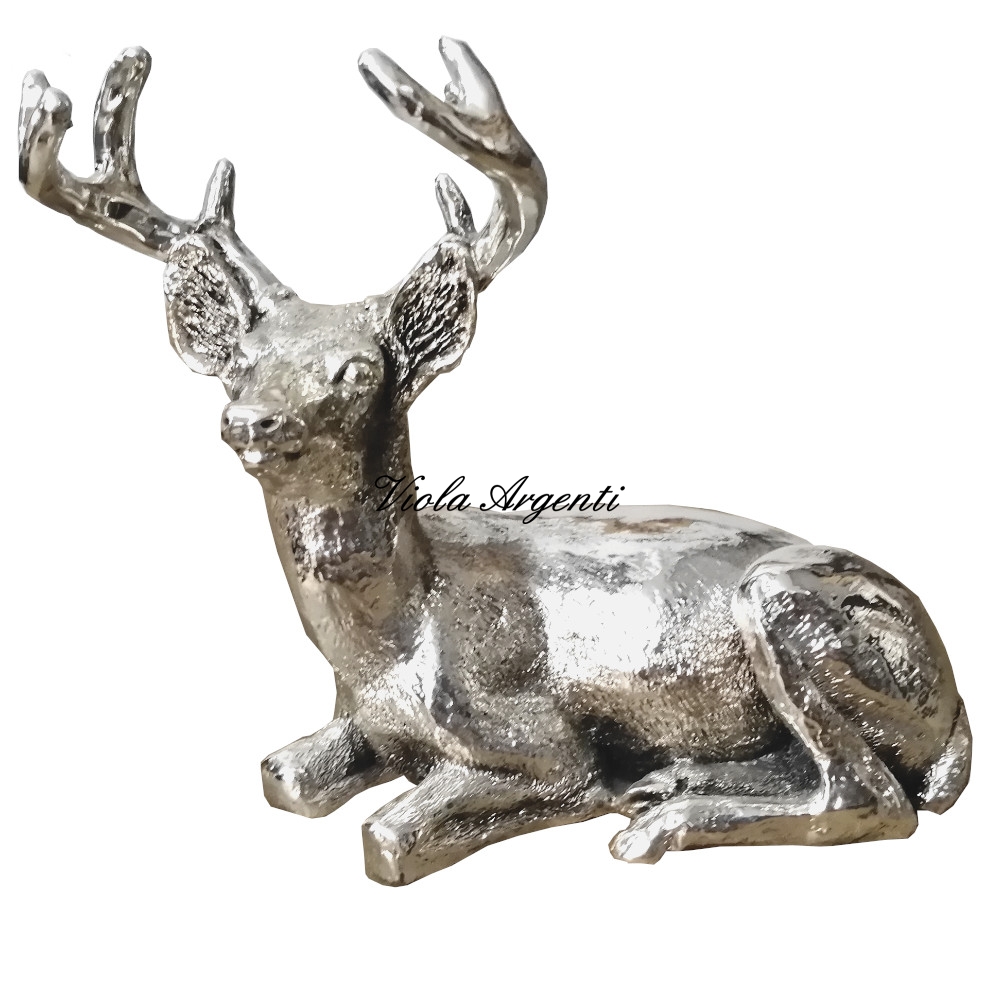 Seated deer