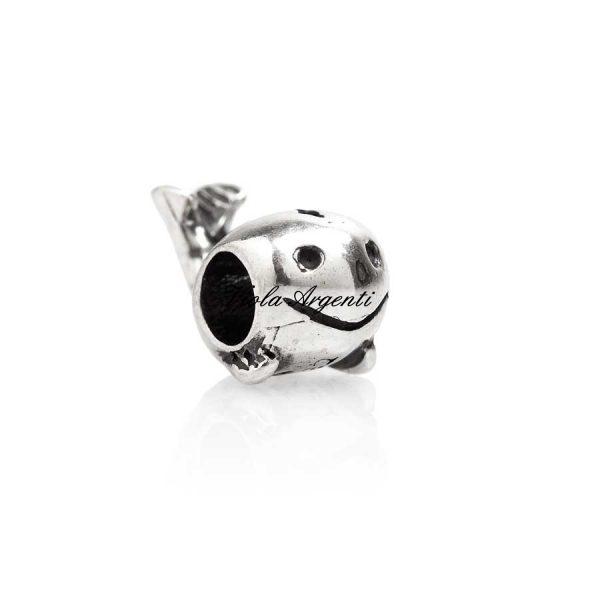 Whale charm di Tedora. Argento online