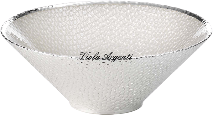 Pearl white cup di . Argento online