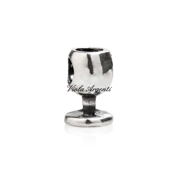 Chianti chalice charm di Tedora. Argento online