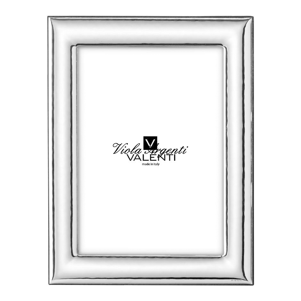Classic silver photo frame