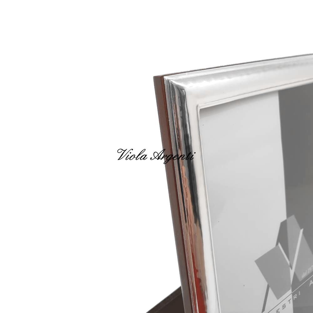 Cornice fascia stretta martellata bordino - 3