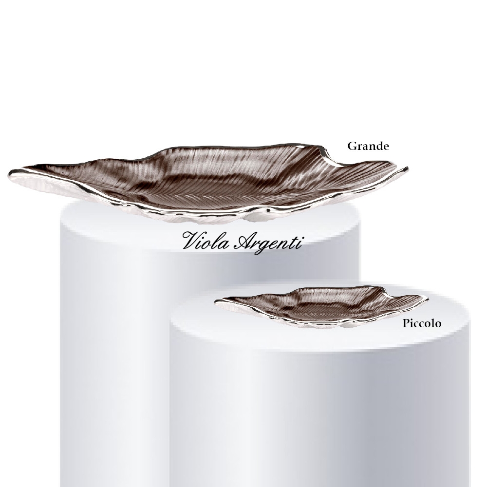 Tobacco brown willow leaf plate