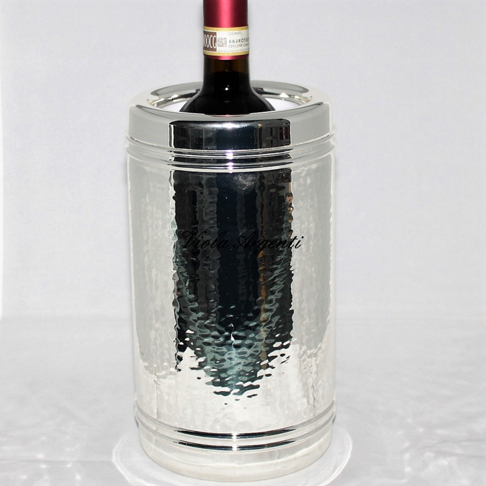 Glacette termica per il vino da tavola in argento trilaminato