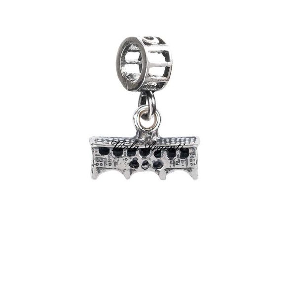 Charm pendente ponte vecchio di Tedora. Argento online