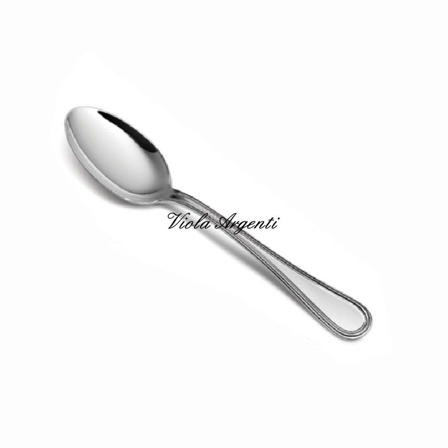 Straight English style spoon di Viola Argenti. Argento online