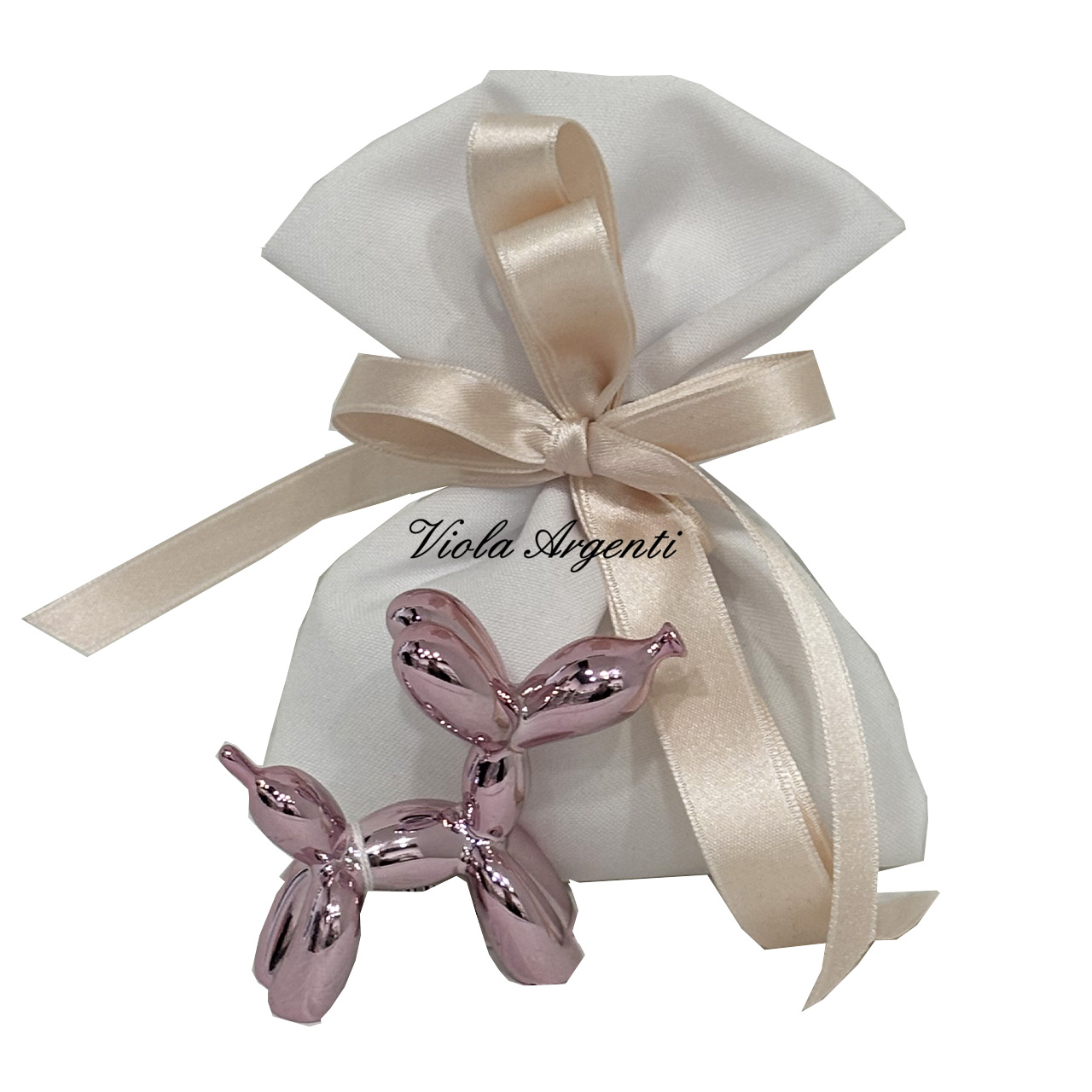 Sacchetto con cane palloncino