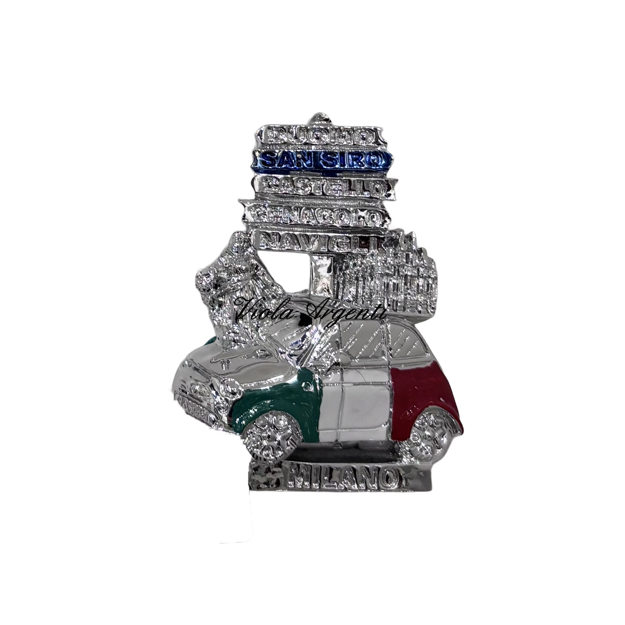 Calamita Duomo con auto