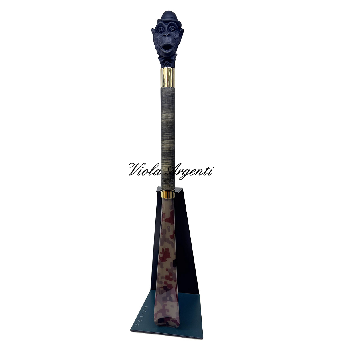 Calzascarpe di lusso con testa di scimmia