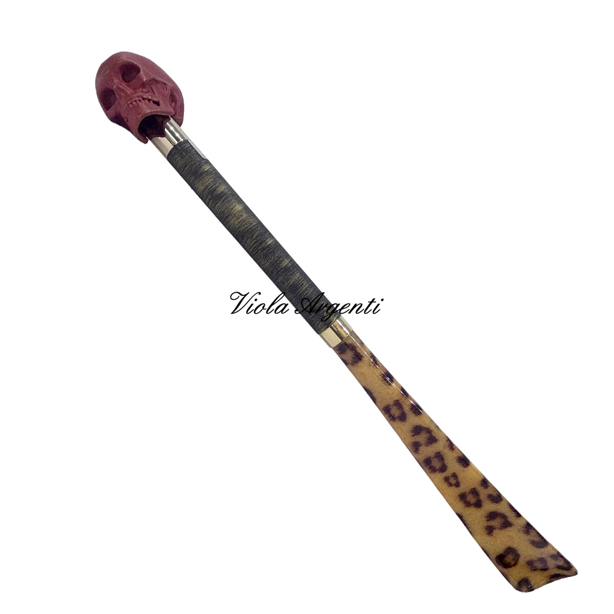 Luxury Shoehorn with Skull