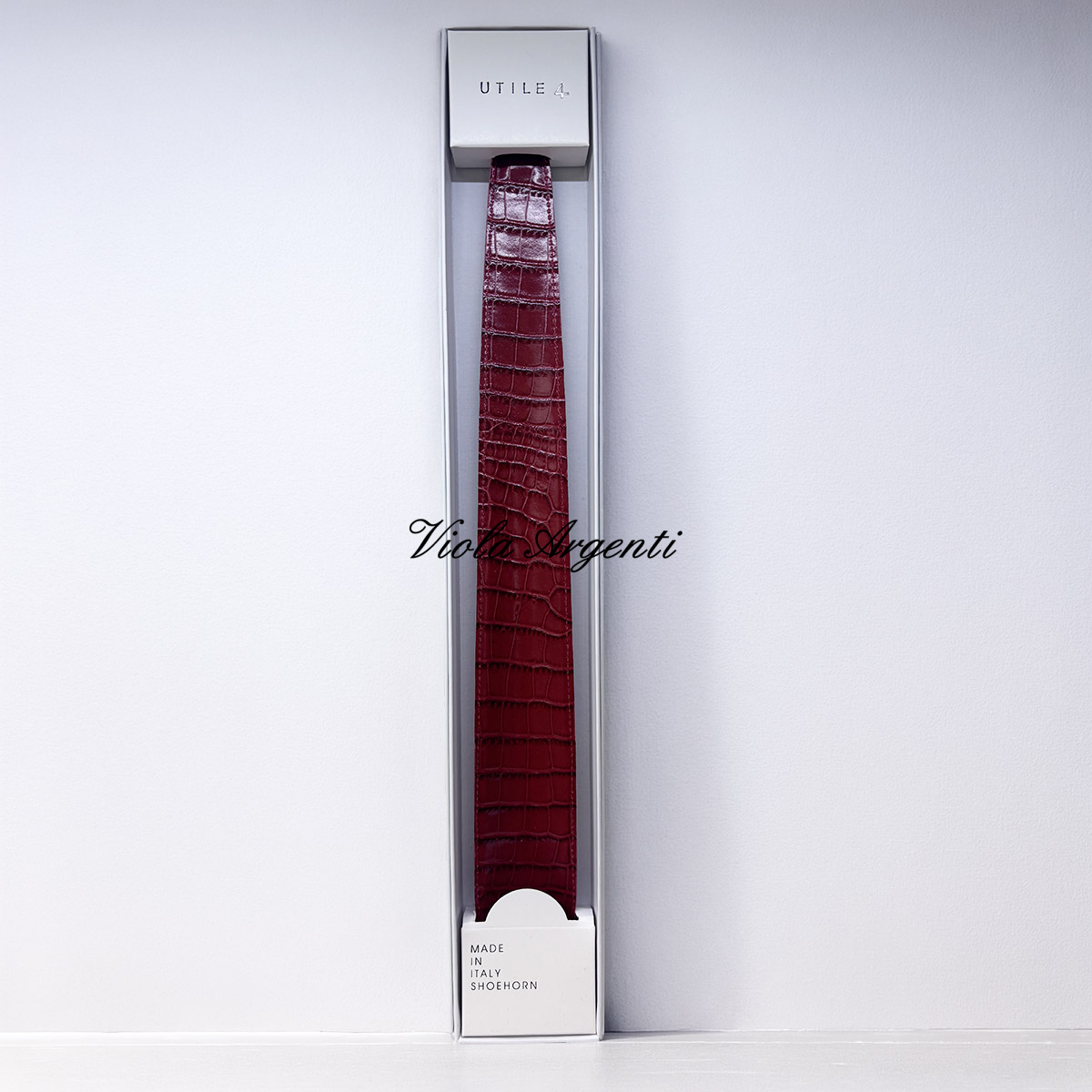 Handcrafted Genuine Leather Shoehorn - 3