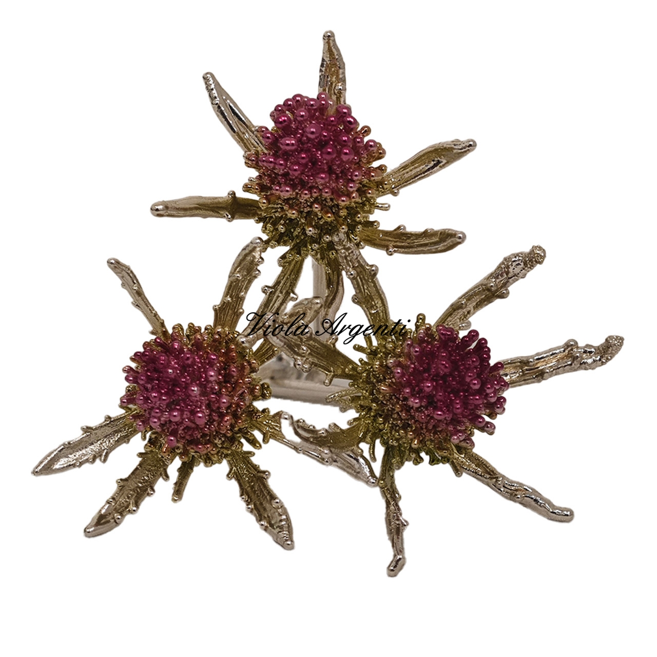 Silver-plated true thistle - 4