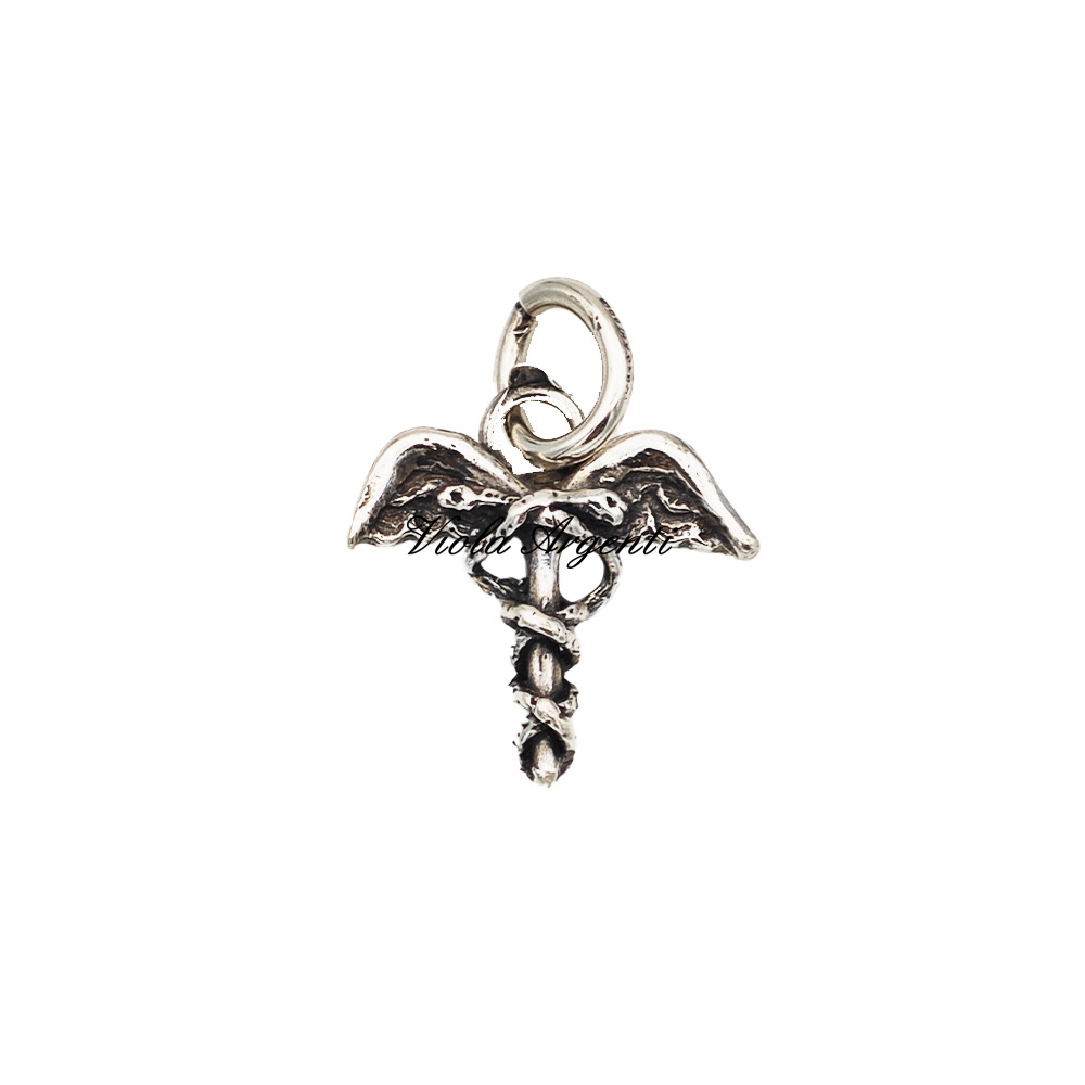 Ciondolo Caduceo mini di . Argento online