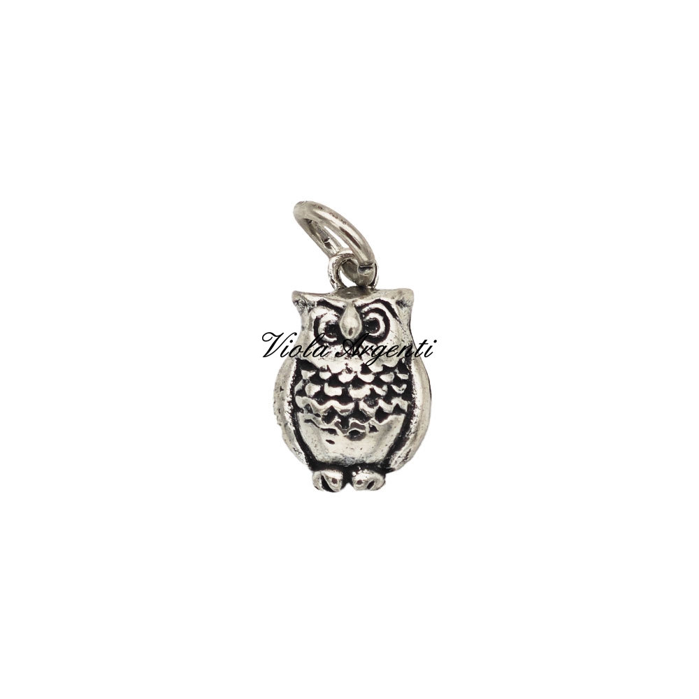 Round Owl Pendant