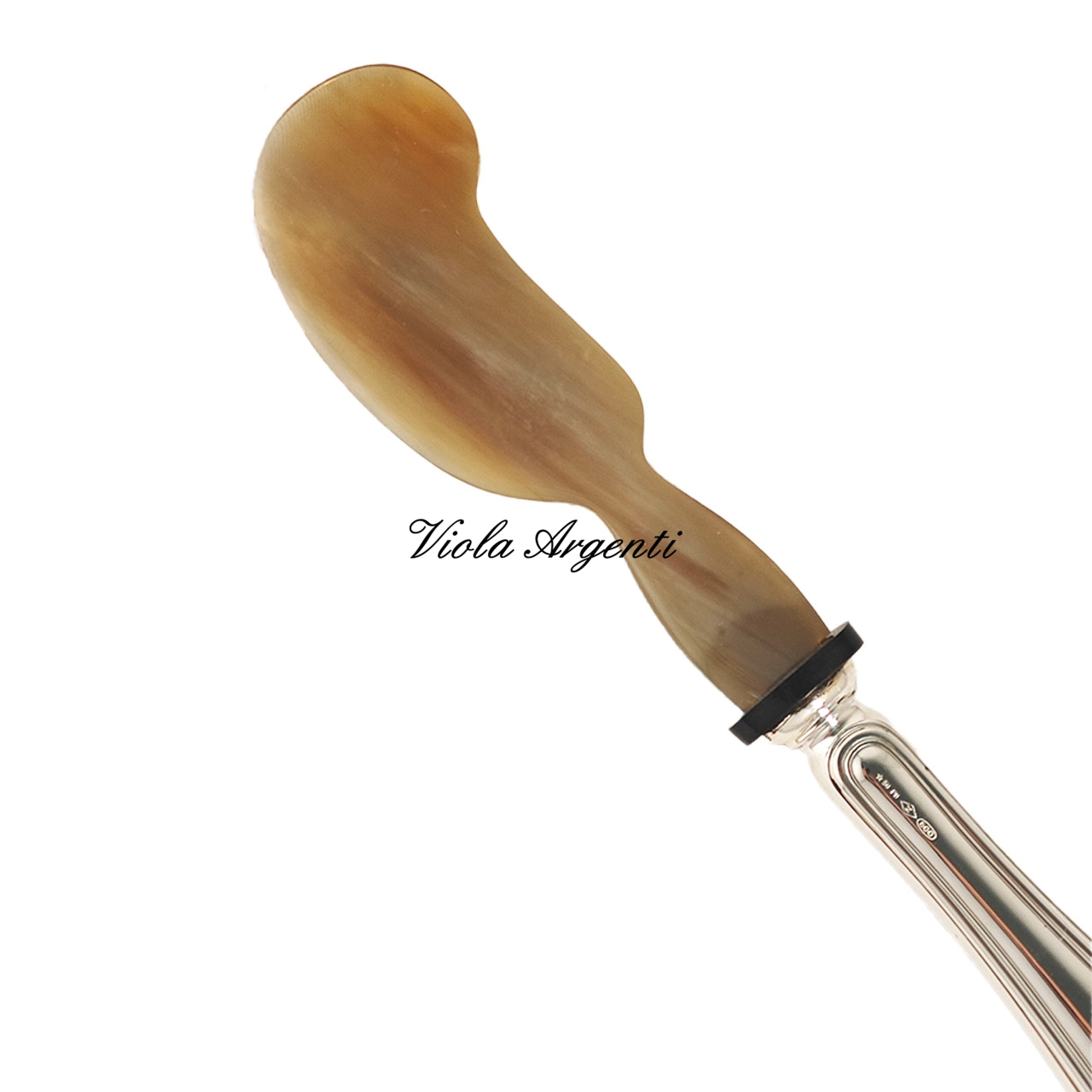 Coltello caviale corno inglese