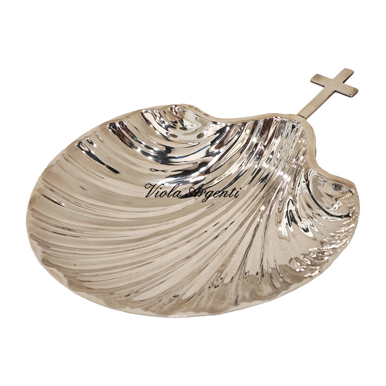 Silver baptismal shell
