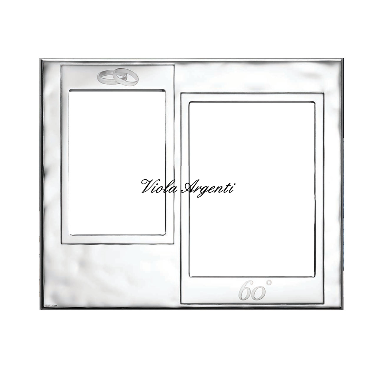 Frame 2 photos for 60th