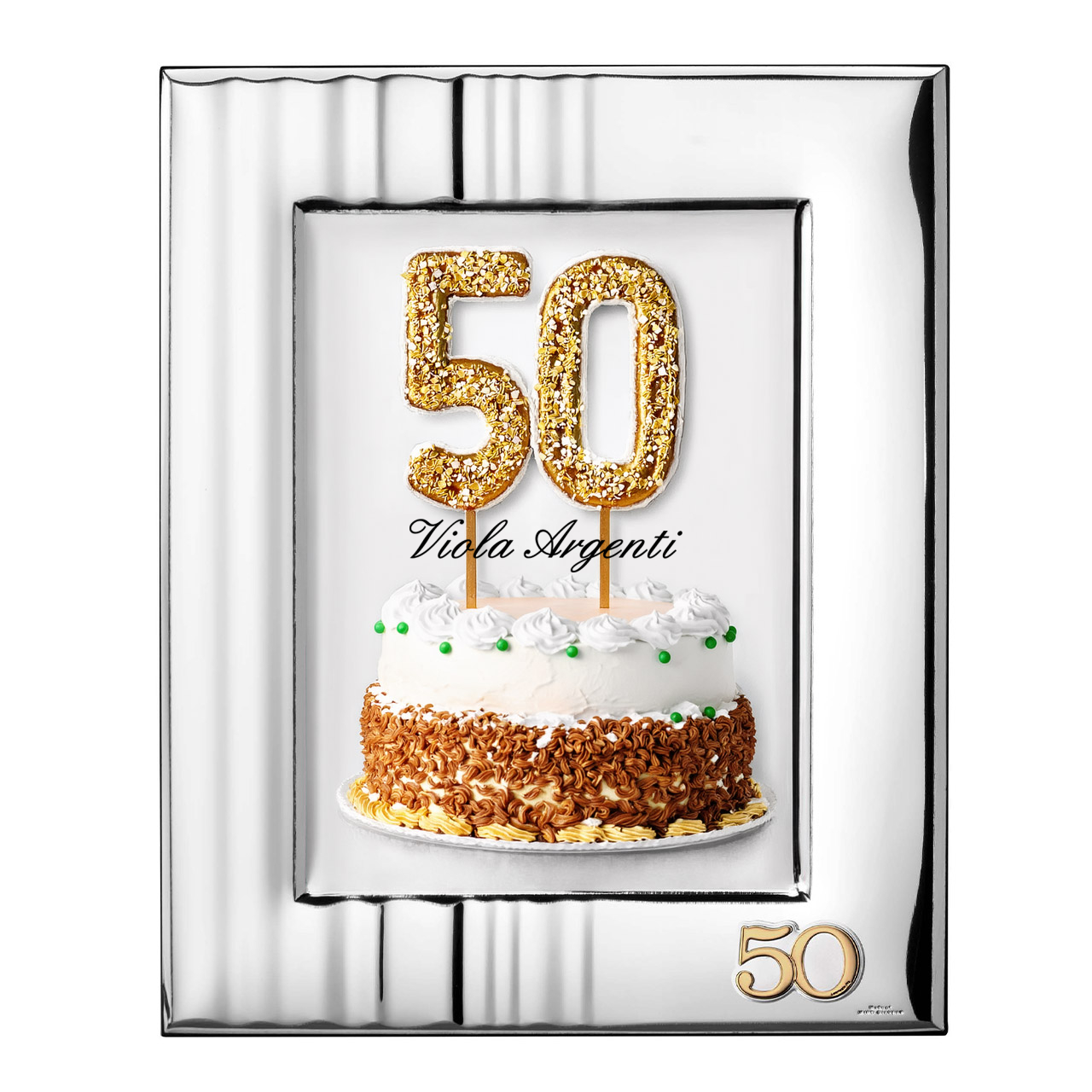 50th Anniversary Silver Frame