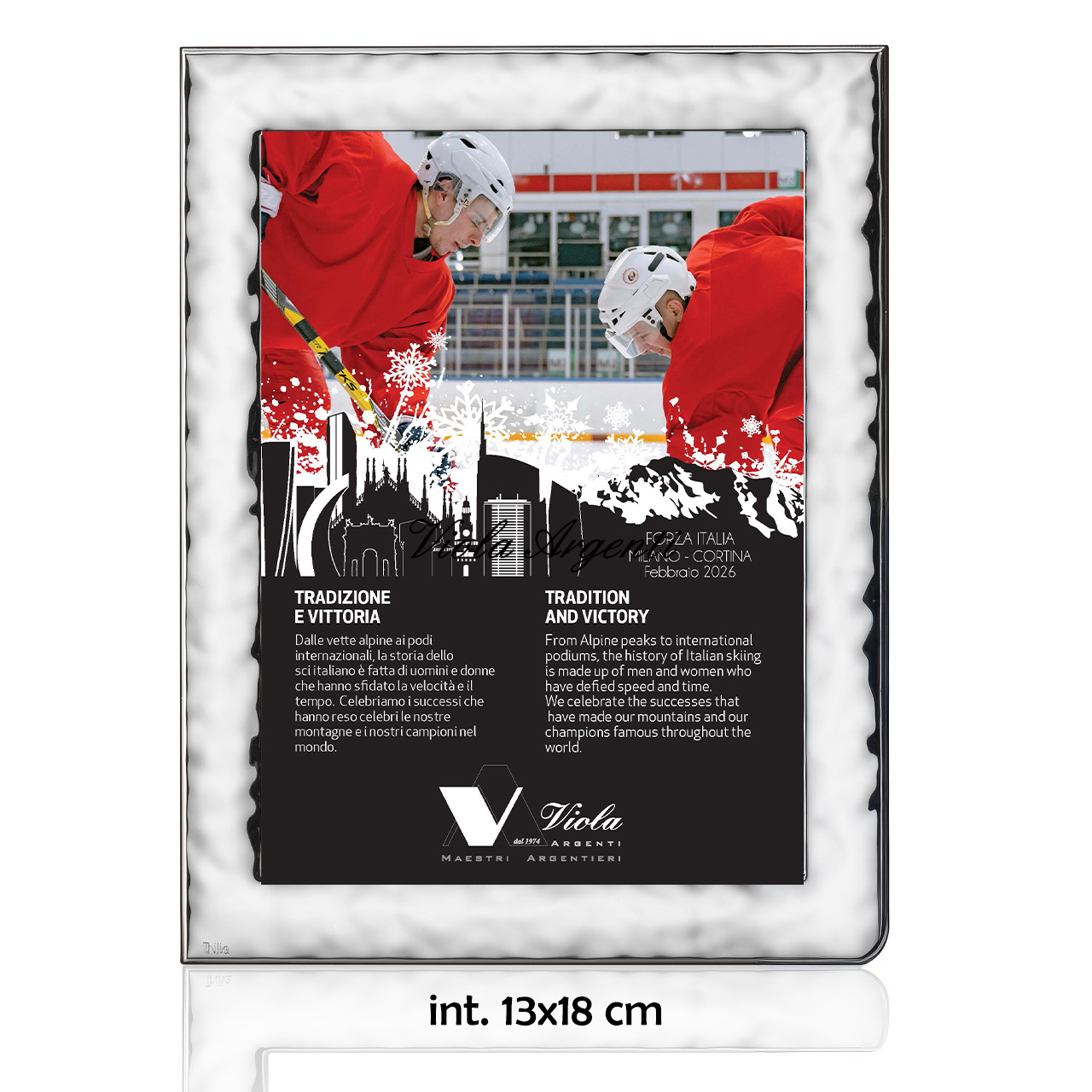 Picture frame silver blurred effect - 3