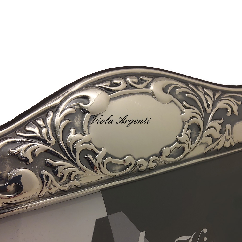 Cornice orizzontale lavorazione floreale - 4
