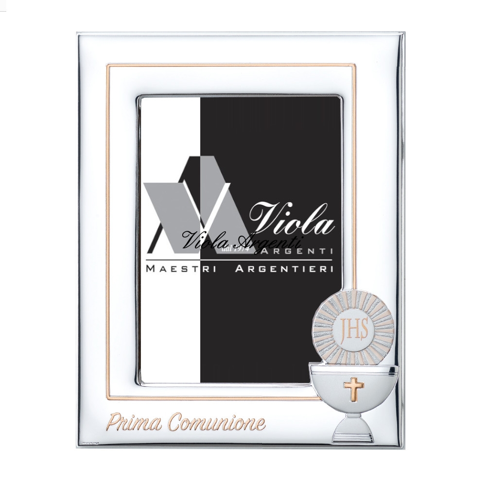 Frame with communion writing di Viola Argenti. Argento online