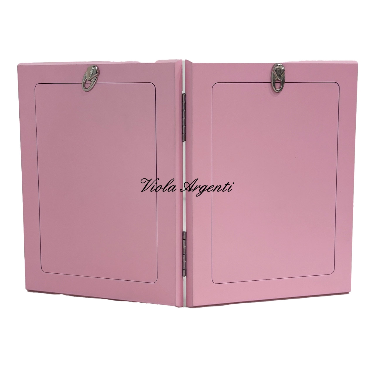 Cornice doppia elefante rosa