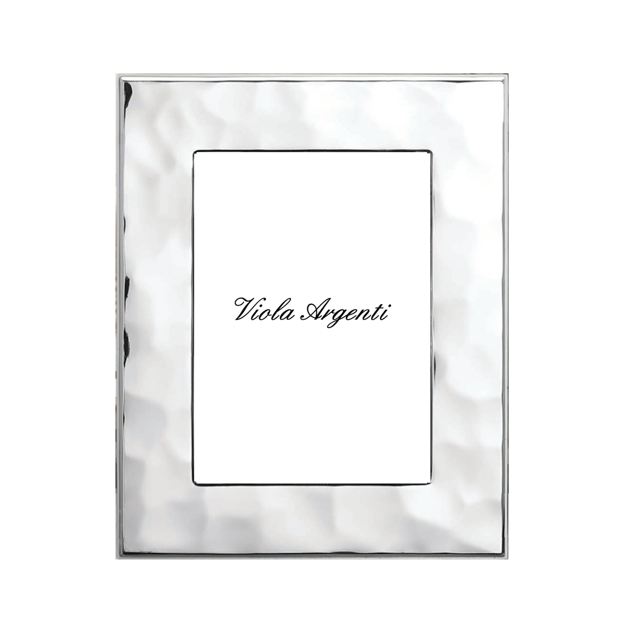 Hammered photo frame