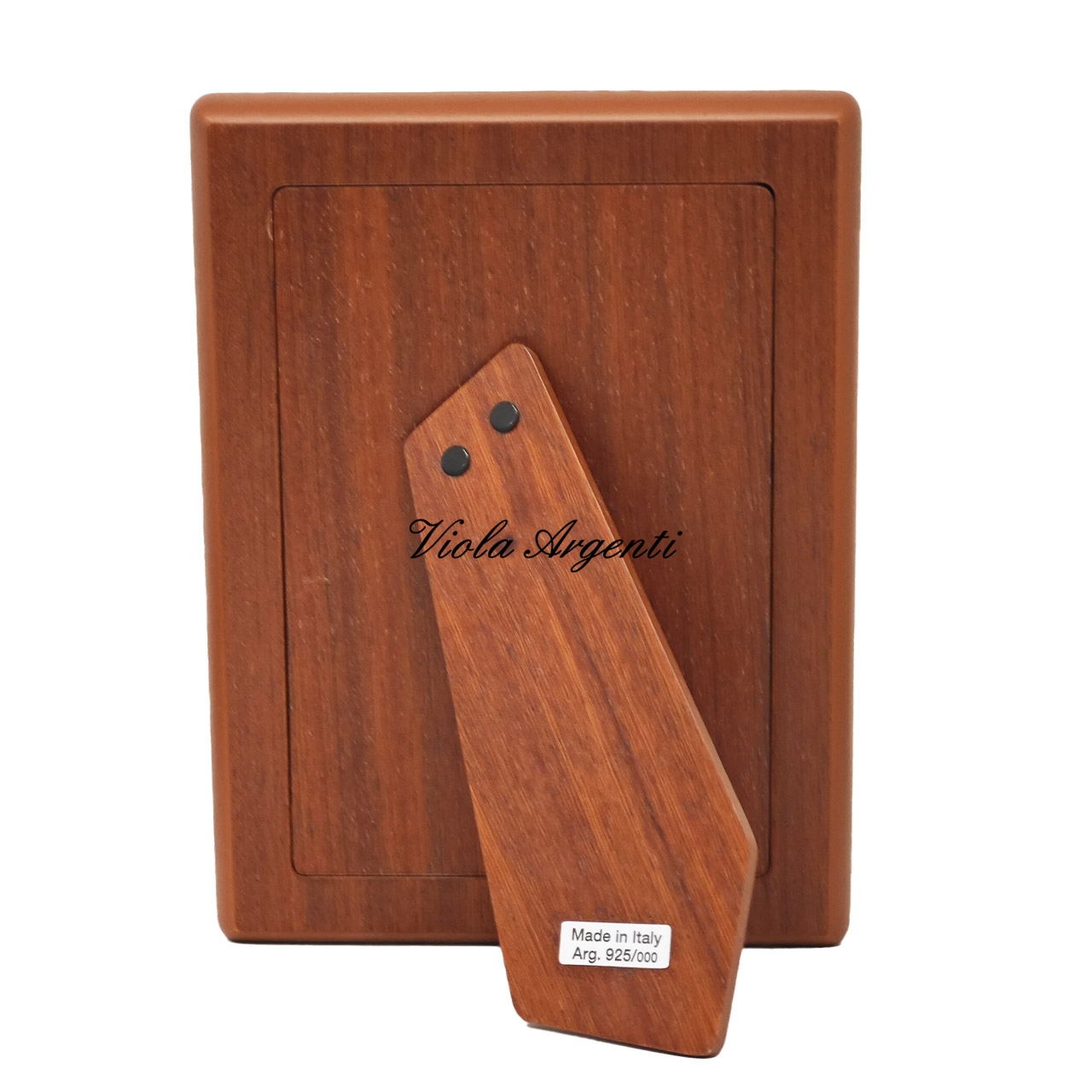 Cornice martellata argento