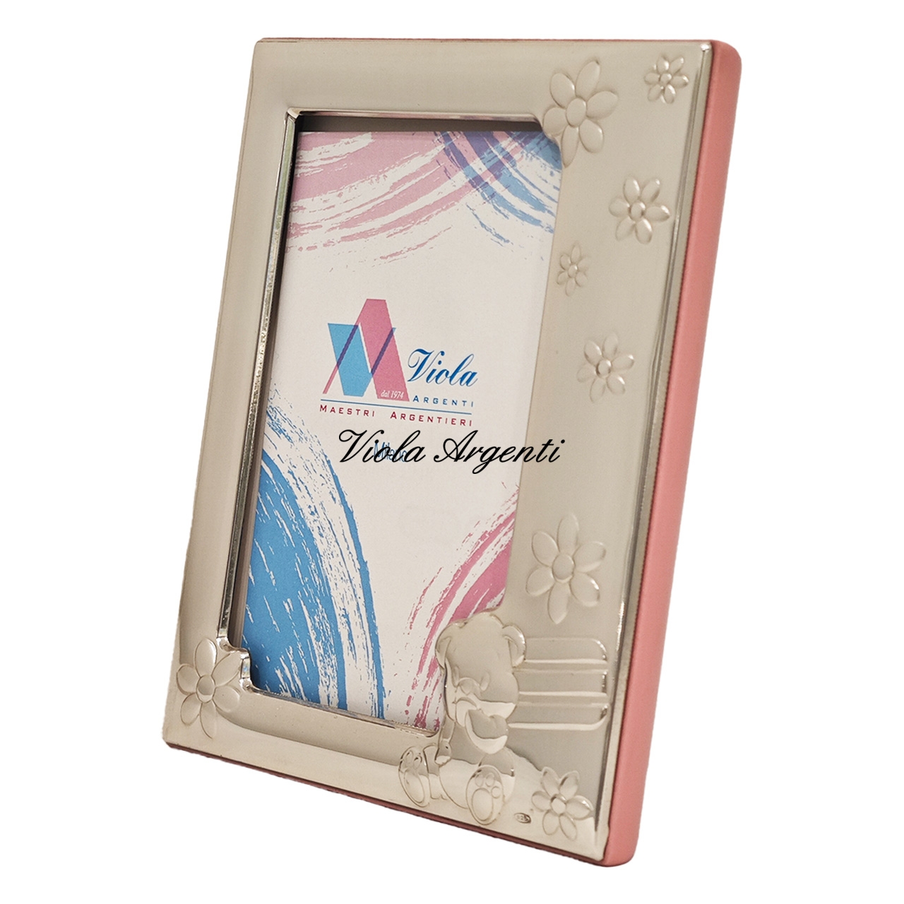 Cornice bimba con orsetto