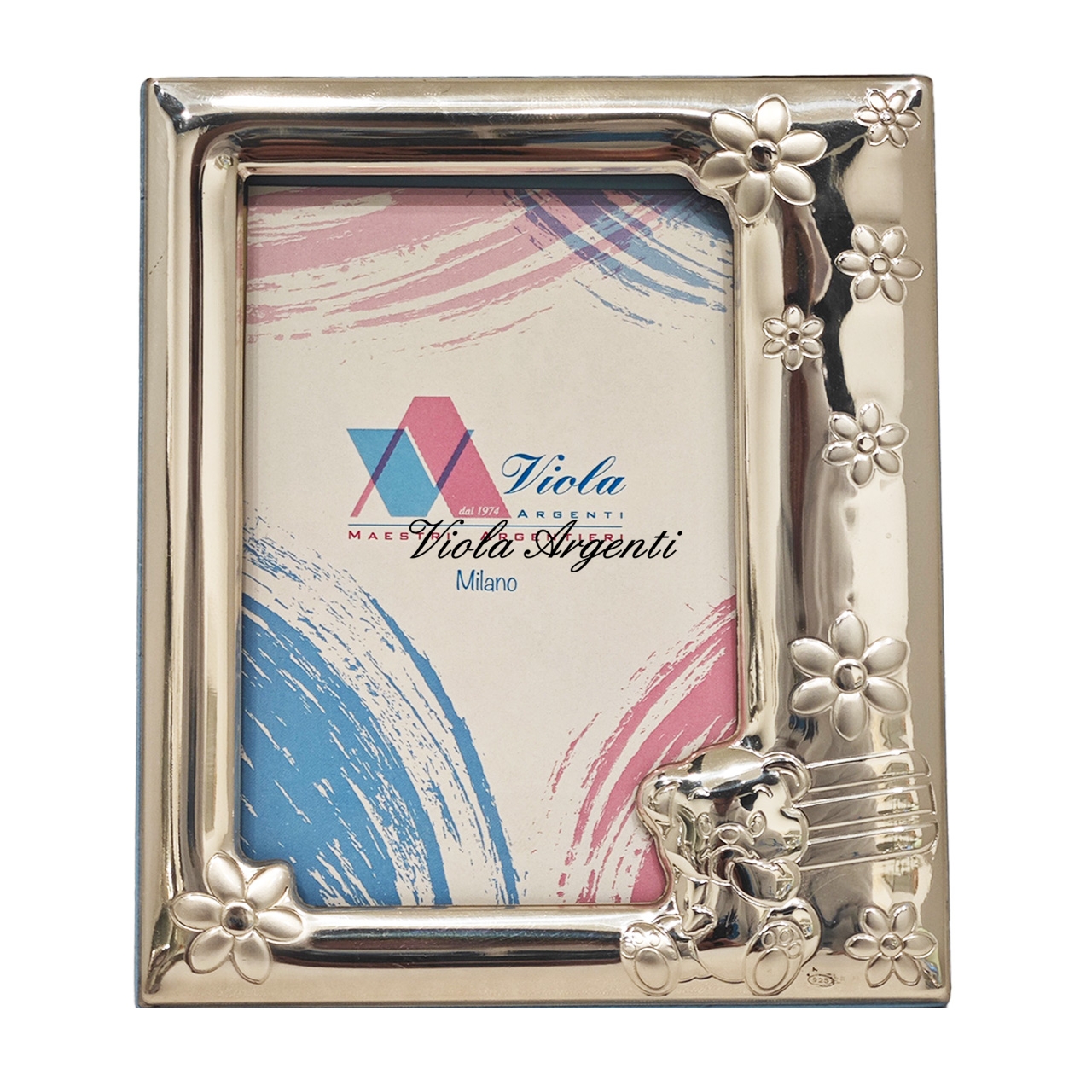 Cornice bimbo con orsetto